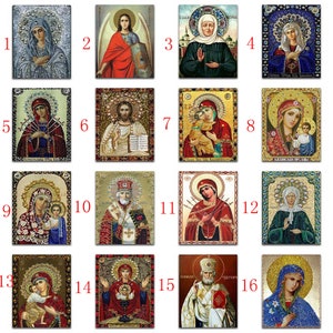 Jesus Lion Diamond Paintings, Icons Cross Stitch