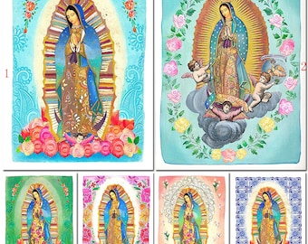 5D DIY Diamond Painting Kit Our Lady Of Guadalupe Catholic Mother Mary Guardian Angel Diamond Embroidery Mosaic Decor