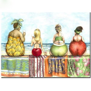 DIY Diamond Painting Fat beach woman Cross Stitch Full 'square' and 'round' Diamond Embroidery rhinestones 5d diamond art