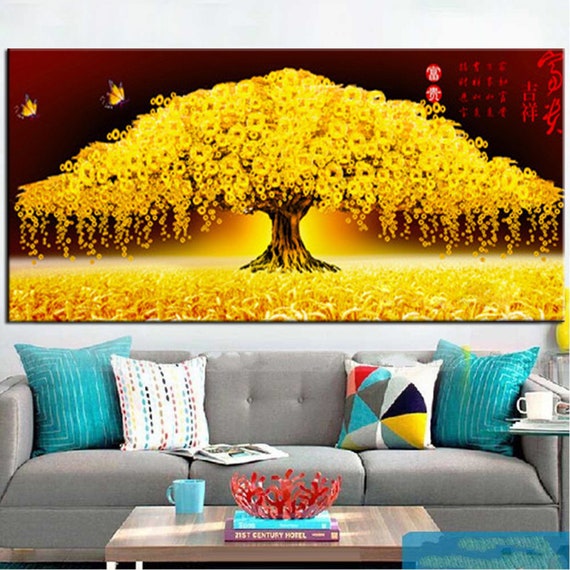 Instarry 5D Diamond Painting Kit Full Diamant Bergkristallen Kruissteek Home Muur Decoratie Hemel Stadslandschap 120x60 cm