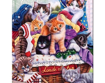 5D Diamond Mosaic Animal Cat Diamond Embroidery Needlework Kit Diy Diamond Painting Cross Stitch Full Square Round Decoration Gift