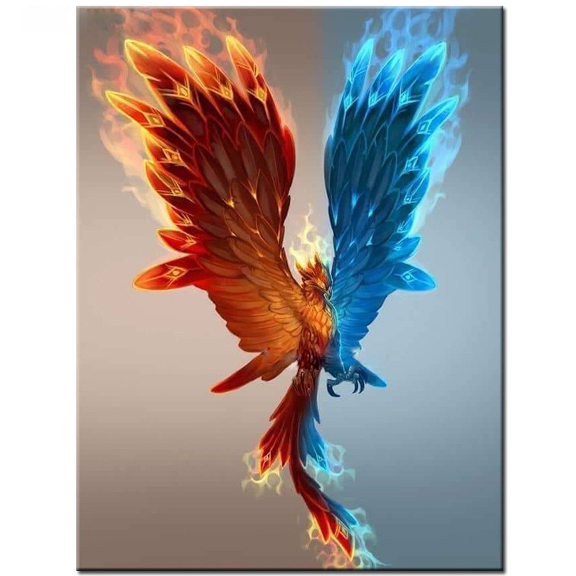 3D Feathers with Flying Birds Wall Décor Red Barrel Studio Finish: Blue, Design: Full Set