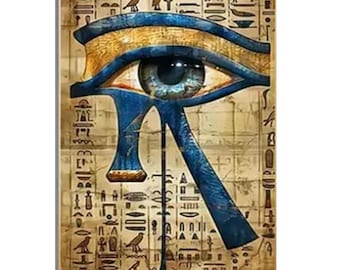 Eye of Horus Diamond Painting Kit, Egyptian Decor DIY