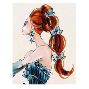 Round/square Cartoon Fashion Girls 5D DIY diamond painting embroidery pattern 3d cross stitch kits Mosaic decors home crafts