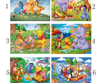 Diy Needlework 5D Mosaic Diamond Painting Winnie Pooh Mickey Cartoon Pattern Diamond Embroidery Cross Stitch Full Rhinestones Painting