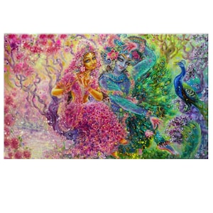 DIY Diamond Painting Radha Krishna Full Drill Square/Diamond Embroidery Rhinestones Mosaic Cross stitch Handicraft Krishna