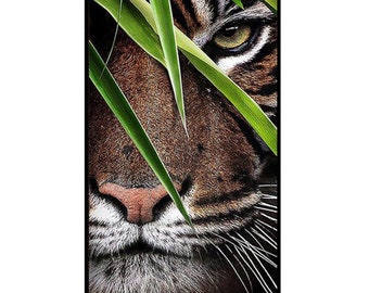 square/round Large size Domineering tiger diamond painting Embroidery diy 5d cross stitch mosaic Pack diamond tools art