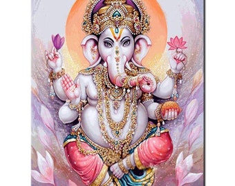 Fantasy Hindus God 5d diy diamond painting full Square/Round drill rhinestone embroidery kits Ganesha Religion Home Decor