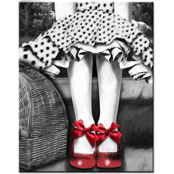 5D DIY Diamond Painting Black and White Girl Art Red Shoes Full 'square'  and 'round' Diamond Embroidery Home Decoration Child - Etsy Ireland