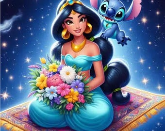 Cartoon diamantschilderijset, volledige boormozaïekkunst