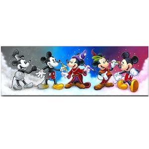 5d DIY Bohrer Mosaik, Cartoon Mickey Minnie Diamant Malerei, Wohnkultur 3D volle quadratische / runde Harz Bohrer Strass Diamant Stickerei
