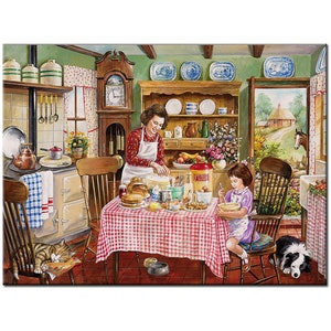 5D bricolage diamant peinture point de croix cuisine alimentaire décor à la maison carré rond résine perceuse motif mosaïque complet diamant broderie