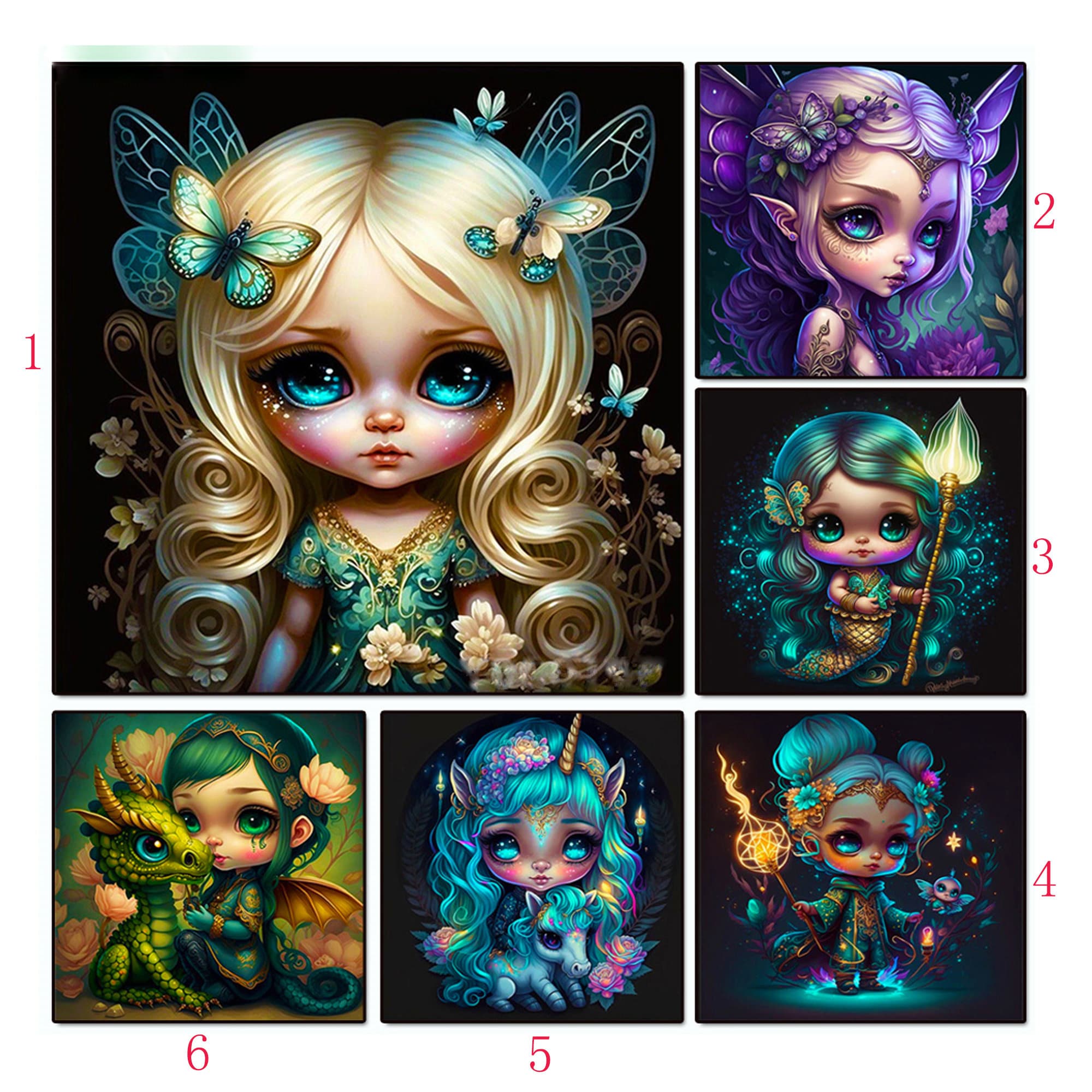 Elves Diamond Painting DIY 5D Bunny Elf Diamond Art Painting Kits for Kids  and Adults Gift for Relaxation and Home Wall Home Decor 16x20inch