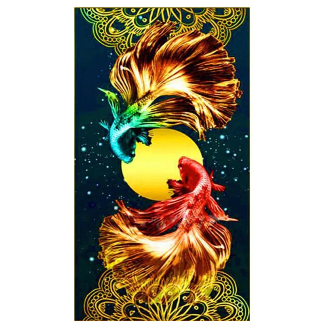 40 x 50 cm)Square Diamond Painting Full Drill DIY 5D Carré Diamant