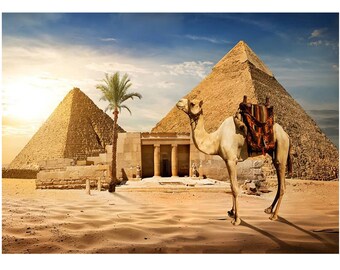 5D Diy Diamond Painting Famous Scenic Spots The Pyramids-Egypt Cross Stitch Resin rhinestones Drill Full 3D Diamond Mosaic Decoration