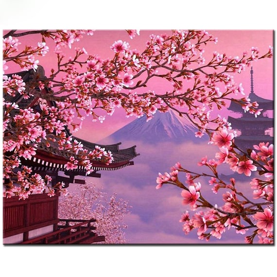 Diamond Painting Japan Diamond Painting voor kinderen, landschap, 2025 Diamond Painting Japan Diamond Painting voor kinderen, landschap, 2025