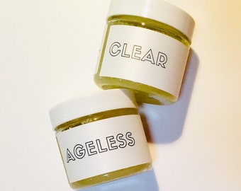 scrub facial items