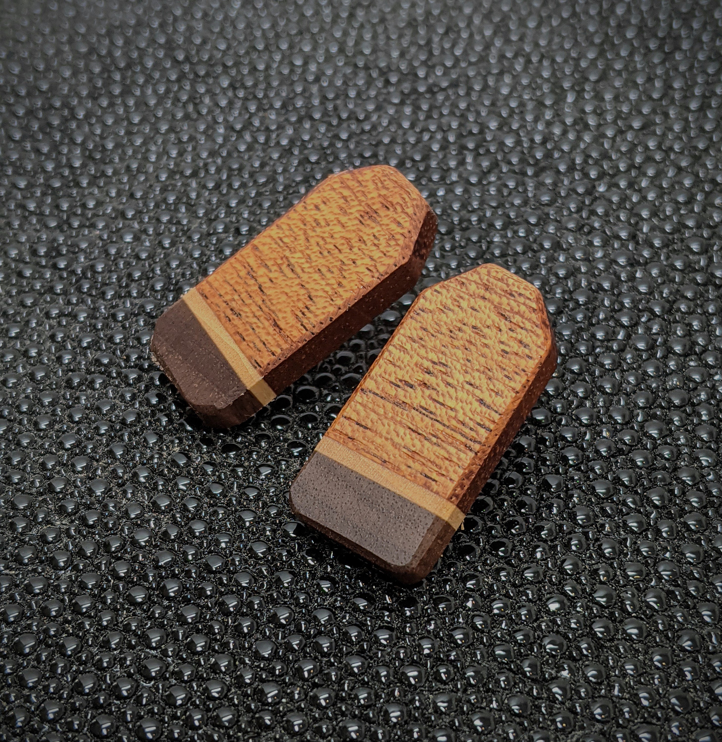 Wooden Stud Earrings Etsy