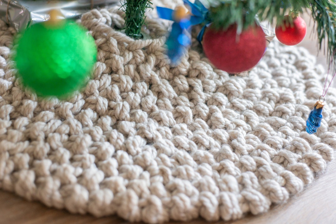 Cream Tree Skirt 