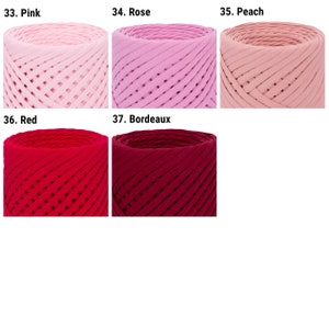 Peach/rose lounge chair, Floor sofa rose, Unique chair, Large floor pillow, Bean bag chair Own yarn production 37colors Filled Ready for use image 6