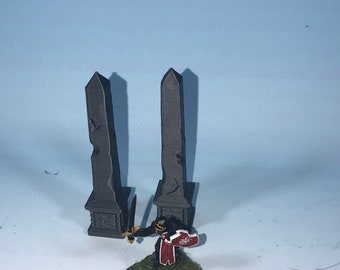 Obelisk Pair - Egyptian Theme - Hybornian - Desert -  Empire of Scorching Sands