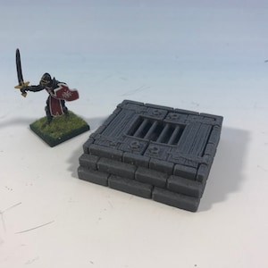 Dungeon Entrance - Prison Entrance - Vault Entrance - DnD - Pathfinder - Zombicide