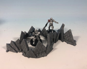 Blackstone Bit - Cover 7A  - Dragon's Rest Tri Hex Citadel Token