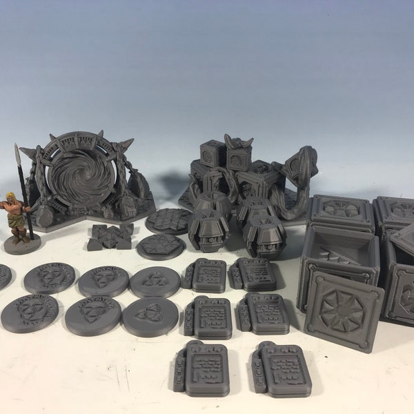 Blackstone Fortress Compatible Traitor Command - Dragon's Rest Tri Hex Citadel  - US Shop - Blackstone Fortress - based tokens