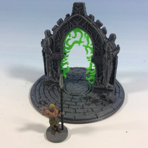 Magic Portal - Dungeons and Dragons, Pathfinder, Dwarven Forge - Wilds of Wintertide - 3d Printed