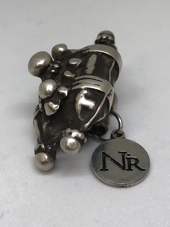 Vintage Rajasthani Silver Bead - image 4