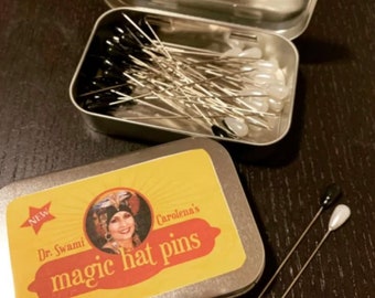 Dr. Swami Carolena's Magic Hat Pin Tin