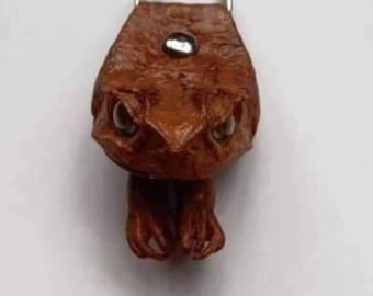 Cane toad key chain