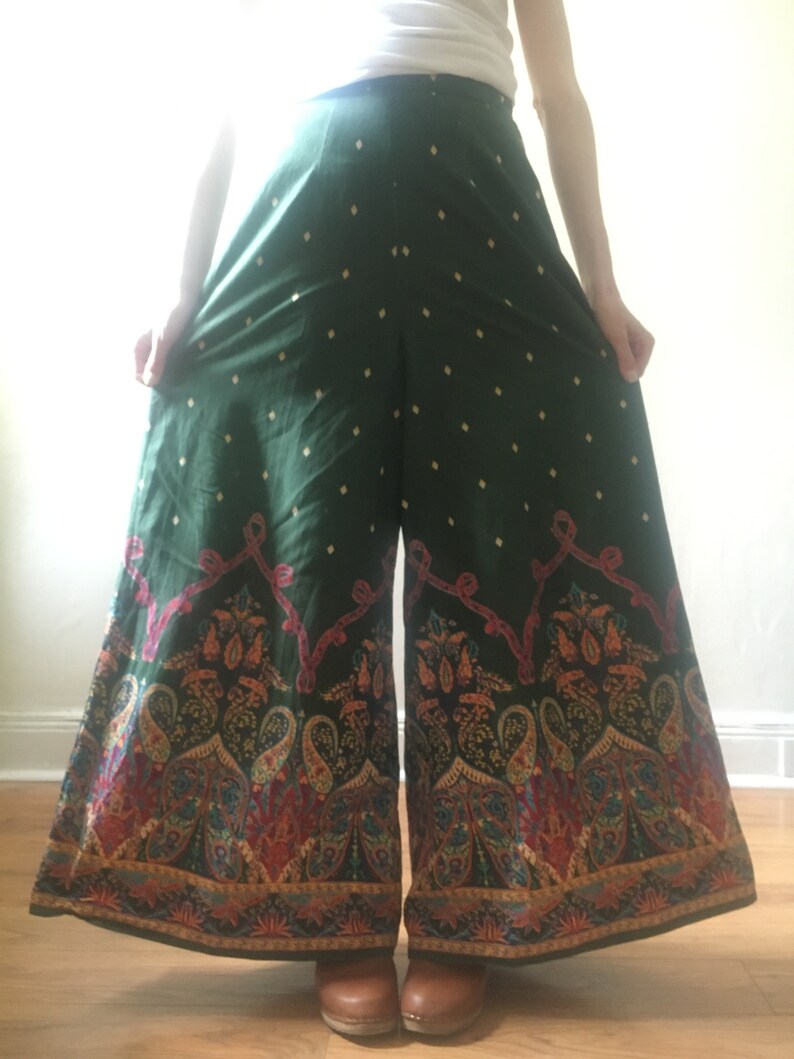 Vintage printed cotton bells