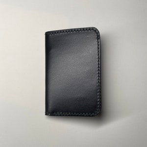 Vertical Wallet - Black - The Knight