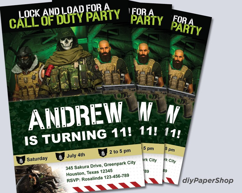 call-of-duty-birthday-invitation-diy-printable-invite-cod-etsy