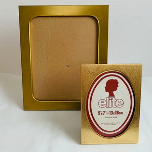 Jyden Denmark Brass Picture Frame Set: Modern Tabletop Decor