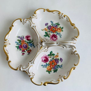 Ilmenau Count of Henneberg Porcelain Bendor Hand Painting Geiersthal 1940s