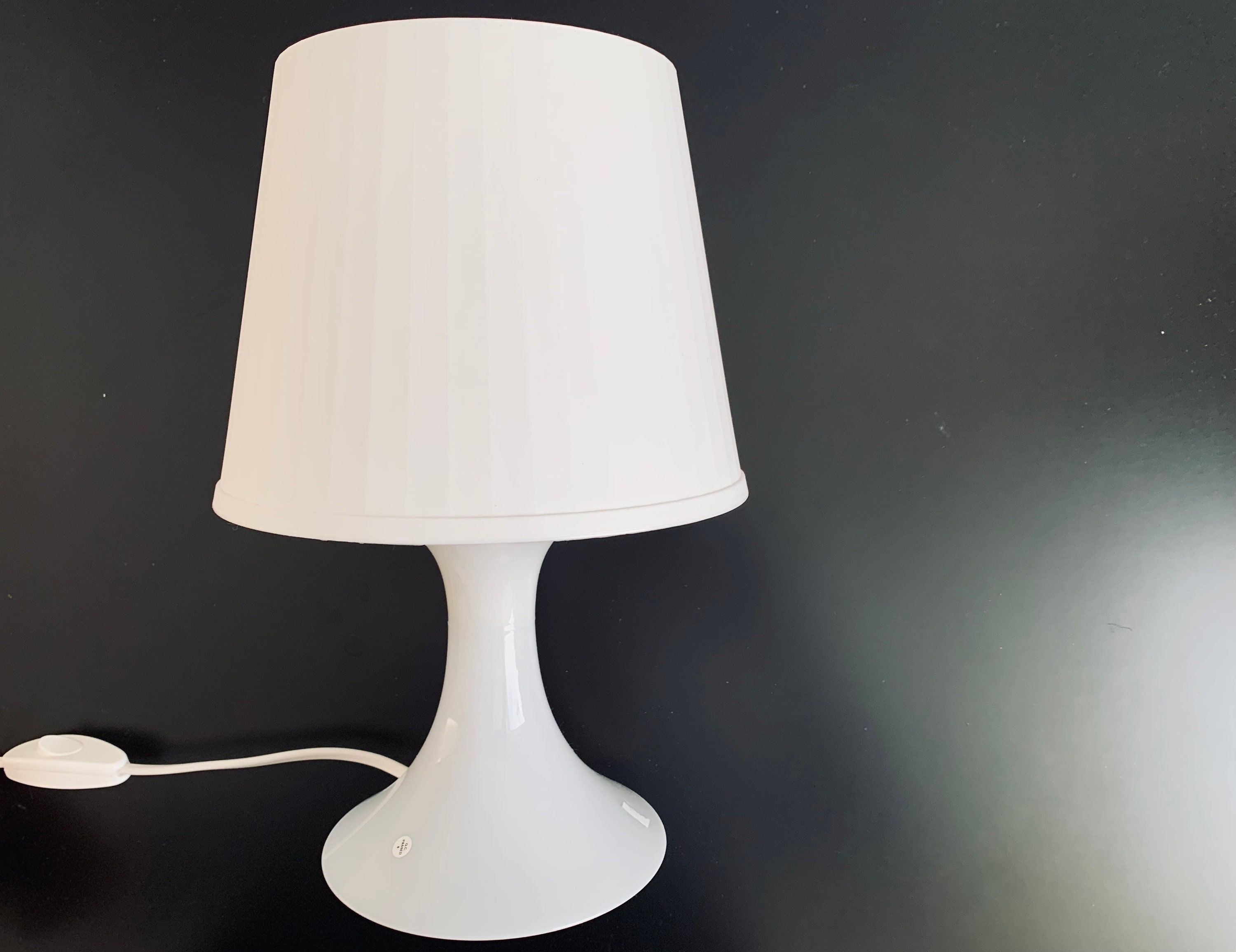 LAMPAN Table lamp, white, 11 - IKEA