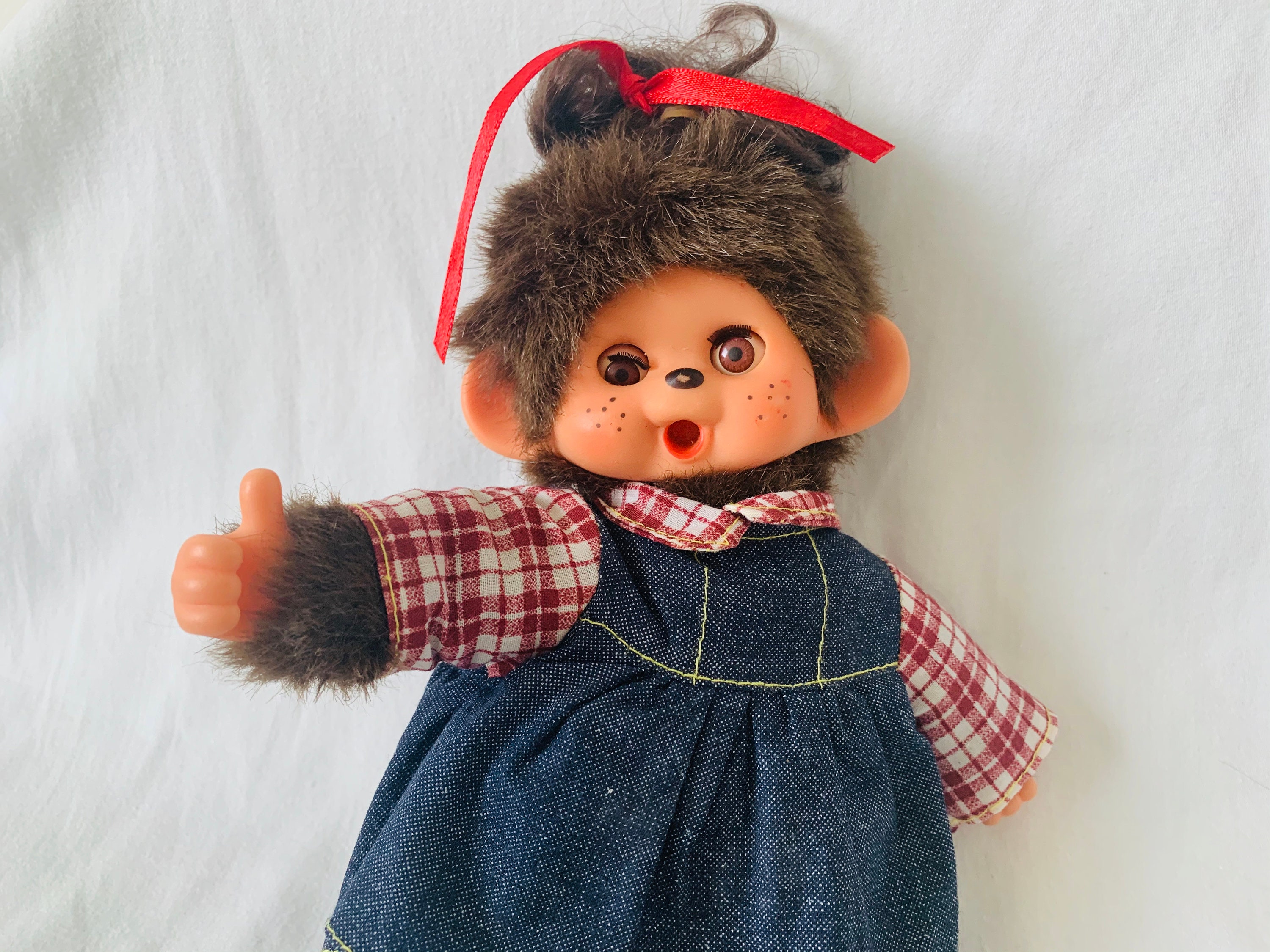 Vintage Monchhichi Sekiguchi 7 de haut Jouet 70-80s Monkey Doll Girl  Collectables -  France