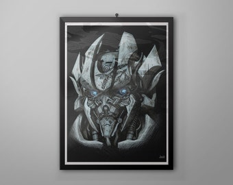 Sideswipe - Digital print