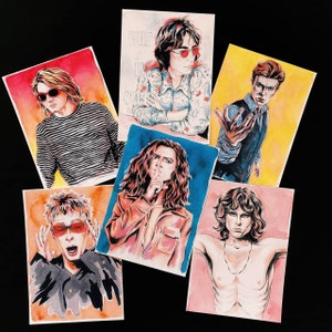 Legendäre Musiker - PRINTS - Poster 70er 80er 90er Musik Wand Kunst NEU Kunst Dekor Premium Print Geschenkidee
