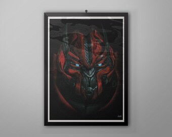 Dino - Digital print