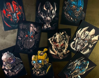 Transformers - PRINTS - Poster Movie NEW Comics Wall Art decor premium print design gift idea