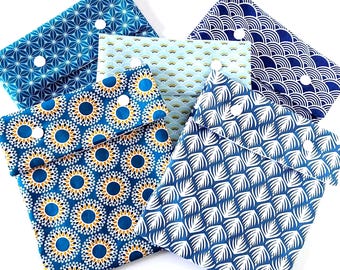 Pochette à Sandwich Tissu Japonais - Pul Imperméable Certifié Alimentaire