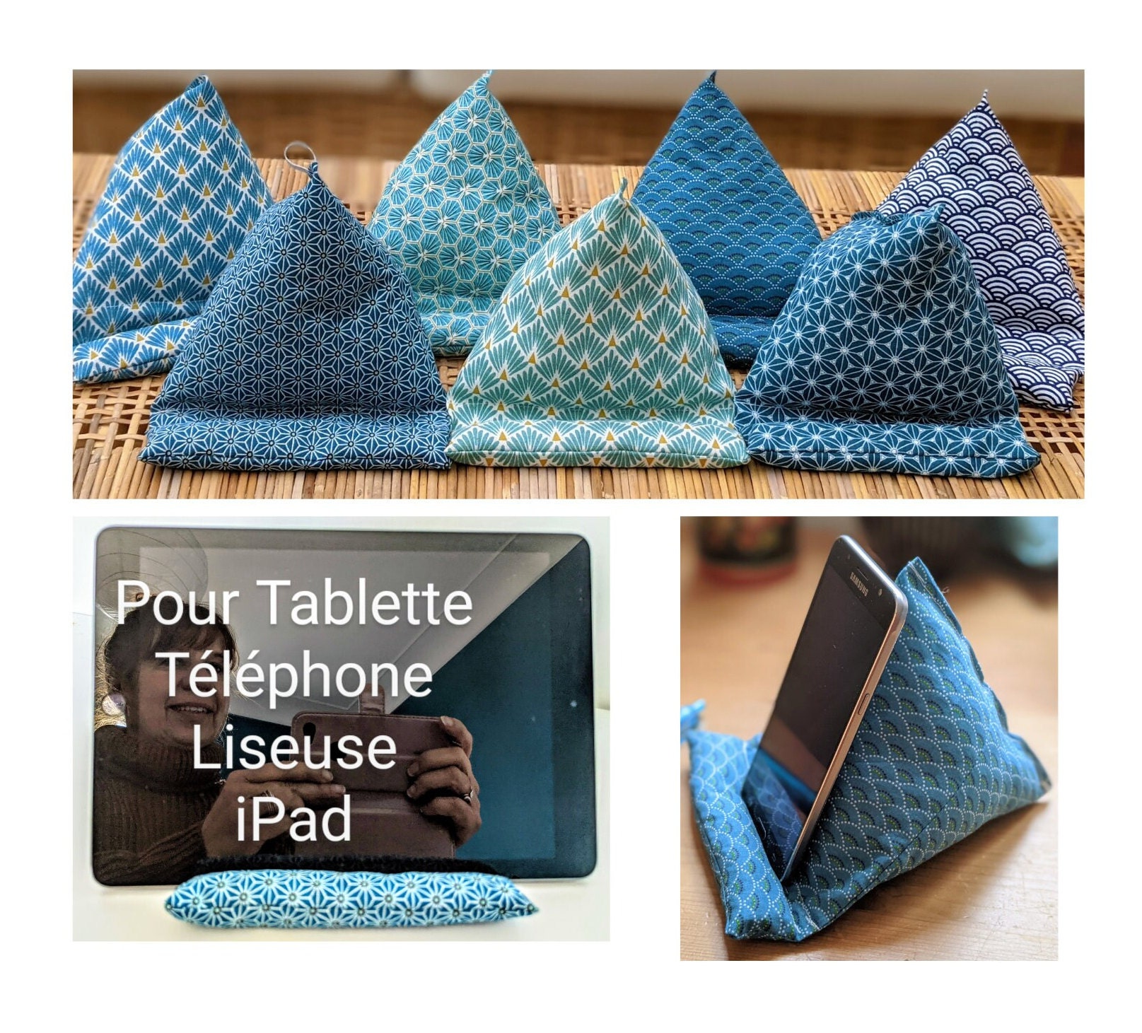 Support de table portable pour iPad, tablettes et liseuses