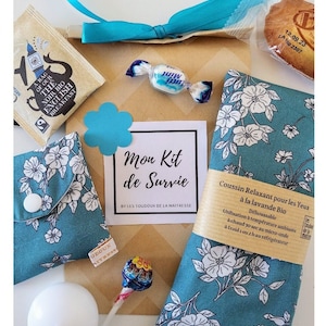 Kit de Survie pour Maîtresse "Ma Pause Bien-être" - Style Vintage - Fait Main en France