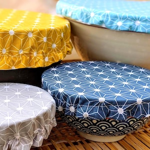 Wasbare voedselhoezen van gecoat textiel met Japans patroon