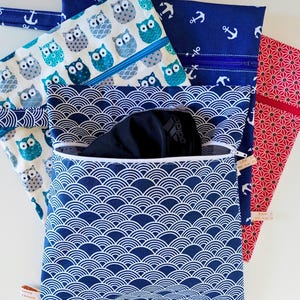 Wasserdichte Badeanzugtasche – Ideal für den Pool – Handgefertigt in Frankreich