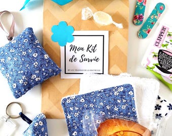 Survival Gift Kit for Teacher, Colleague, Nurse - Handmade in France