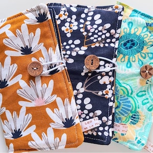 Teebeutel-Portemonnaie, Kräutertee - Floraler Stil - Personalisiertes Geschenk für Mama